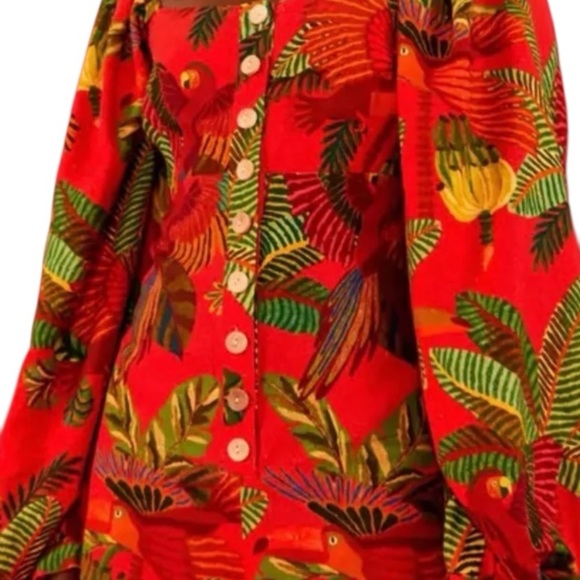 Farm Rio Forest Birds Romper - Picture 2 of 15